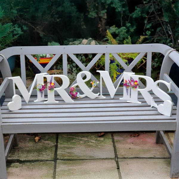 Mr & Mrs Letter Set